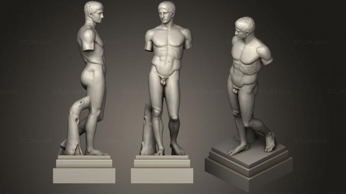 Statues antique and historical (Statue 64, STKA_1515) 3D models for cnc